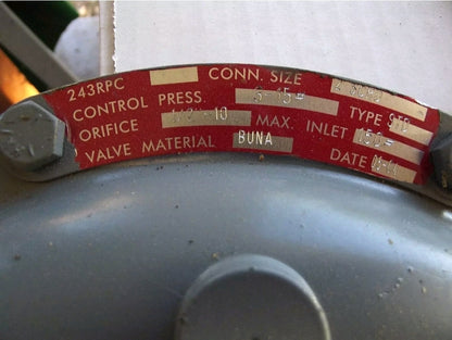 Invensys Pressure Regulator 243-RPC-std    1-1                         4 25 4b