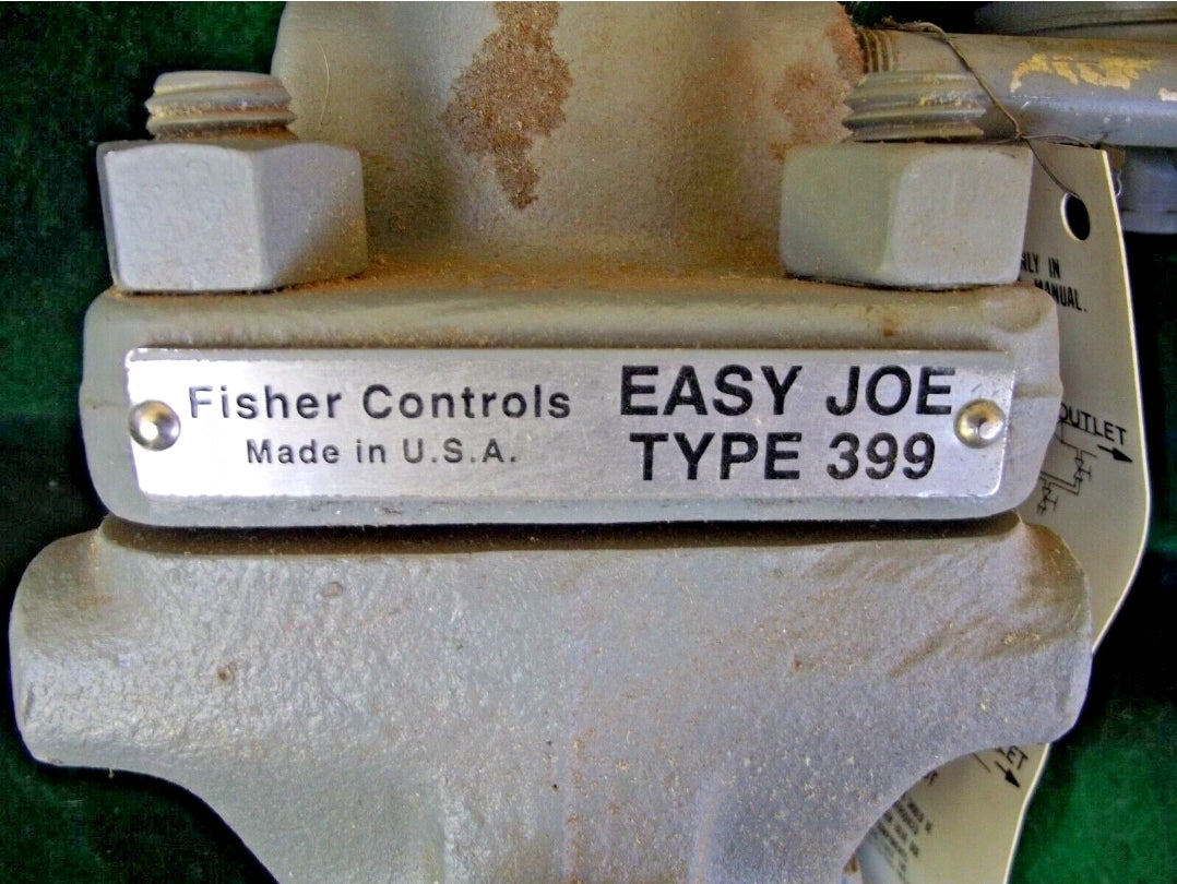 Fisher Control Easy JoeFS399-180 Pressure Regulator  1-6                5 7 4a