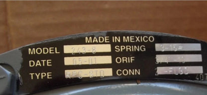 Invensys Pressure Regulator  243-RPC-8    1-1                           4 25 4a